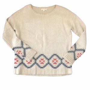 Hem & Thread Aztec Design Sweater